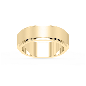 Tyler 6.00mm Step Edge Plain Metal Band