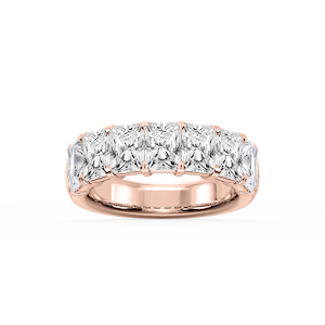 Valerie Radiant Lab Grown Diamond 7-Stone V-Prong Anniversary Band