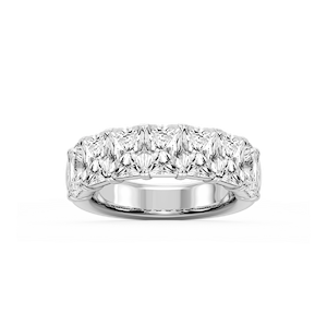 Valerie Radiant Lab Grown Diamond 7-Stone V-Prong Anniversary Band
