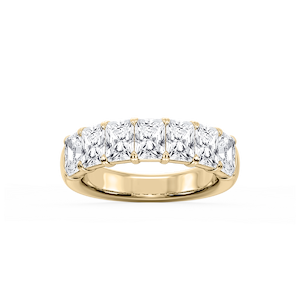 Valerie Radiant Lab Grown Diamond 7-Stone V-Prong Anniversary Band