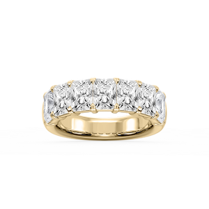 Valerie Radiant Lab Grown Diamond 7-Stone V-Prong Anniversary Band
