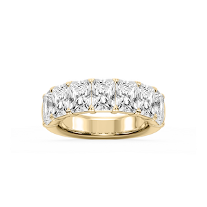 Valerie Radiant Lab Grown Diamond 7-Stone V-Prong Anniversary Band
