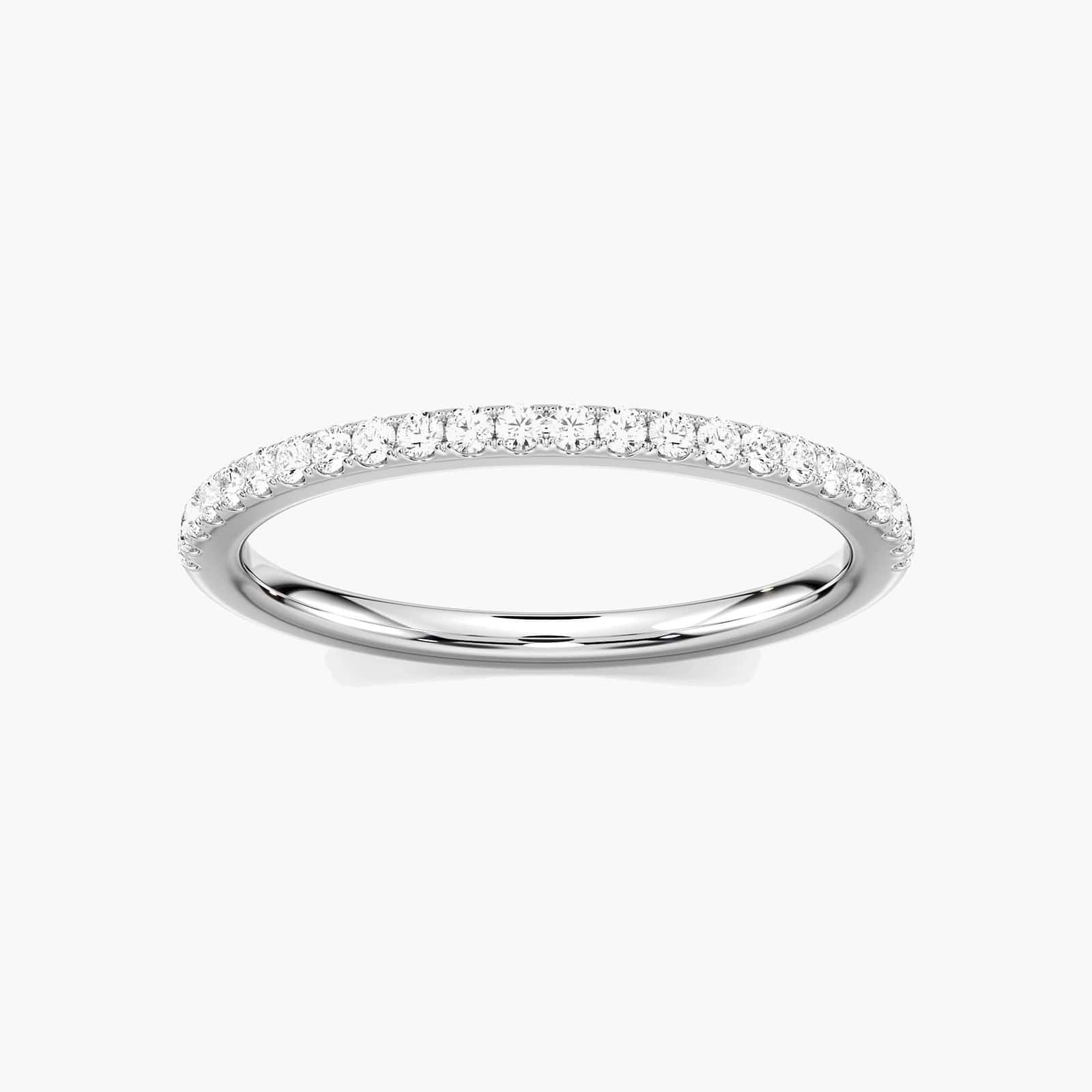 Vintage Style Diamond Accented Wedding Band with lab grown diamonds shown in 14k Yellow Gold | Vintage Style Diamond Accented Wedding Band lab grown diamonds 14k Yellow Gold