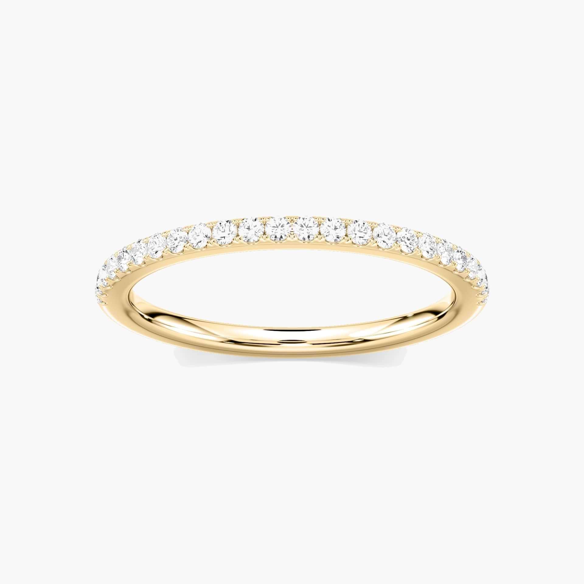 Emma 1/5 ctw Round Lab Grown Diamond Prong Set Wedding Band