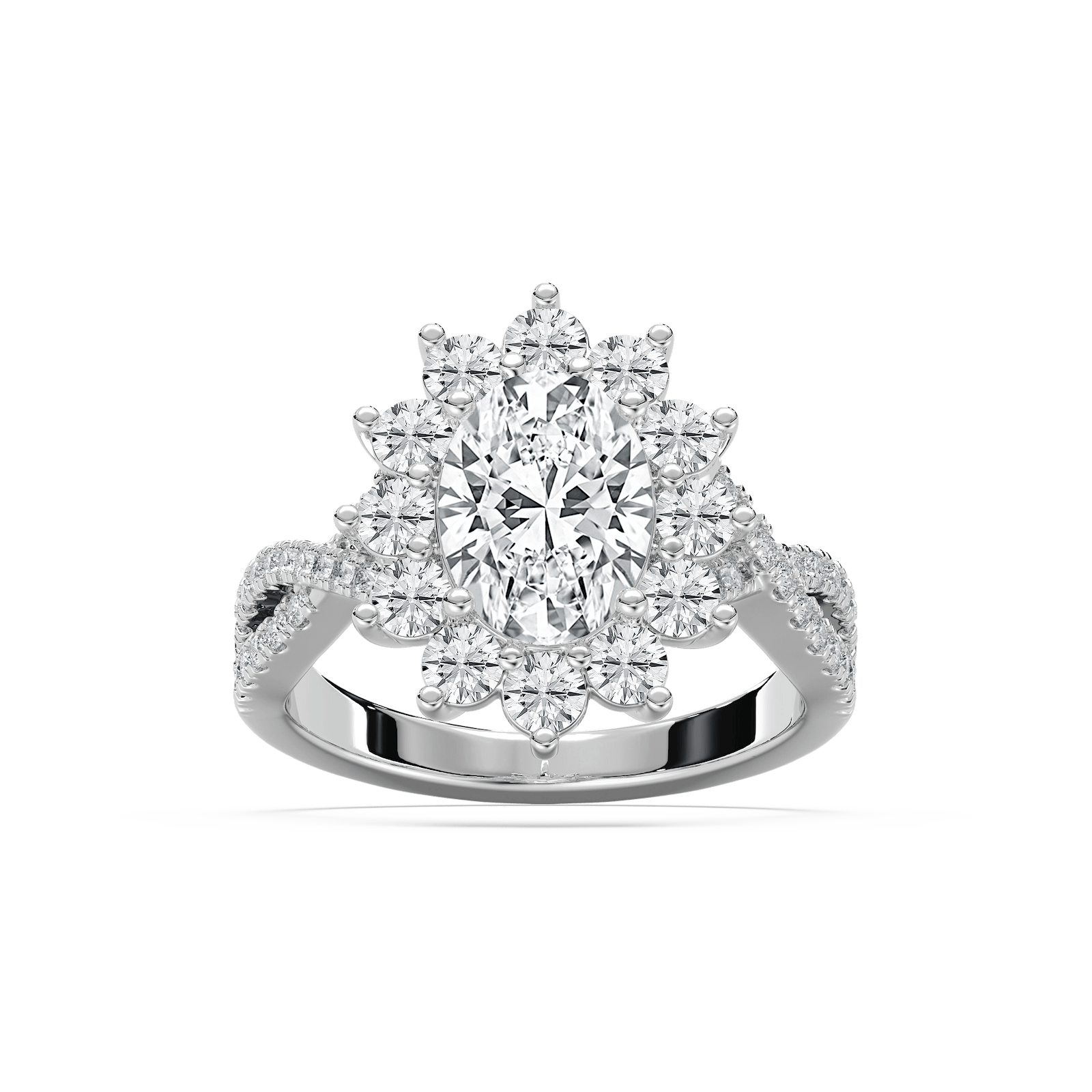 Vintage Engagement Ring in Rose Gold