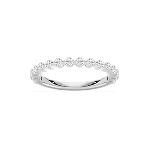 Willow Grand 1/2 ctw Round Lab Grown Diamond Shared Prong Wedding Band