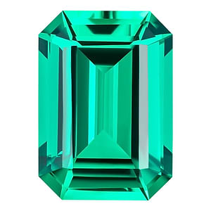MD Fixed Emerald Cut Side Stones 0.5ct x 2 (6x4mm) - Emerald