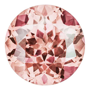 MD Fixed Round Cut Side Stones 0.35ct x 2 (4mm) - Champagne Sapphire