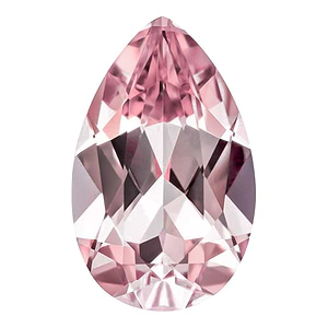 MD Fixed Pear Cut Side Stones 0.55ct x 2 (6x4mm) - Pink Champagne Sapphire