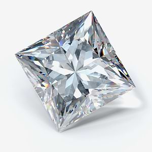 MD Fixed Princess Cut Side Stones 0.25ct x 2 (3.5mm) - Lab Grown Diamond