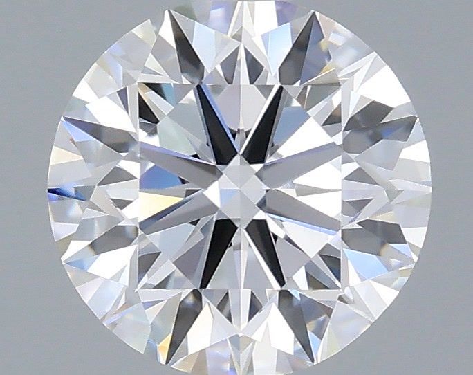 1.70 Carat Round Shaped, Excellent Cut, D Color, VVS2 Clarity, IGI Certified Lab Grown Diamond
