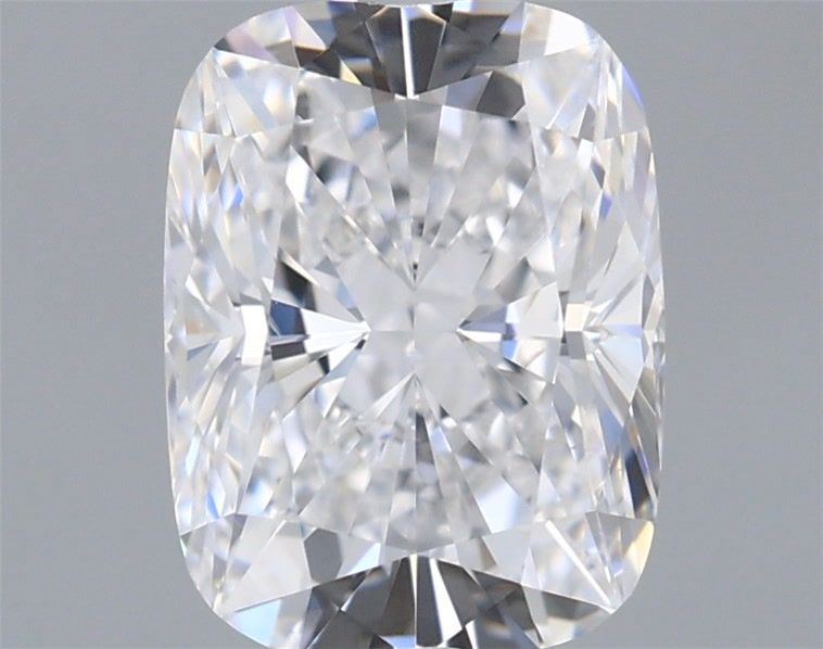 1.06 Carat Cushion Shaped, Ideal Cut, D Color, VS2 Clarity, IGI Certified Lab Grown Diamond