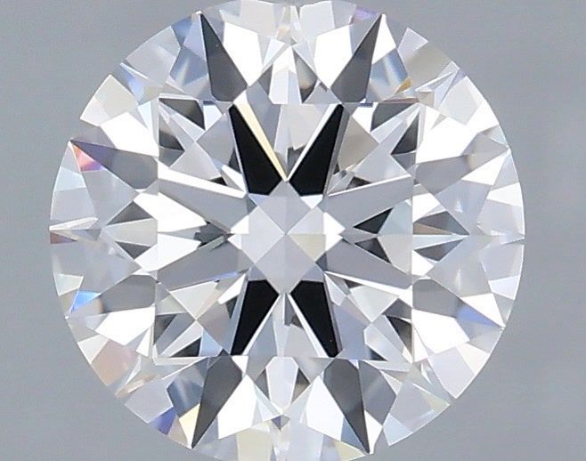 1.09 Carat Round Shaped, Ideal Cut, D Color, VVS2 Clarity, IGI Certified Lab Grown Diamond