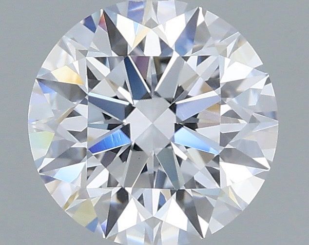 1.09 Carat Round Shaped, Ideal Cut, D Color, VVS2 Clarity, IGI Certified Lab Grown Diamond