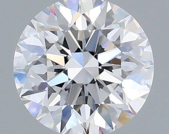 1.10 Carat Round Shaped, Excellent Cut, D Color, VS2 Clarity, IGI Certified Lab Grown Diamond