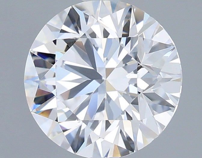 1.84 Carat Round Shaped, Excellent Cut, D Color, VS1 Clarity, IGI Certified Lab Grown Diamond