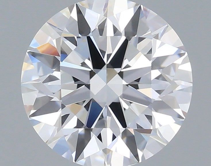 1.50 Carat Round Shaped, Ideal Cut, D Color, VVS2 Clarity, IGI Certified Lab Grown Diamond