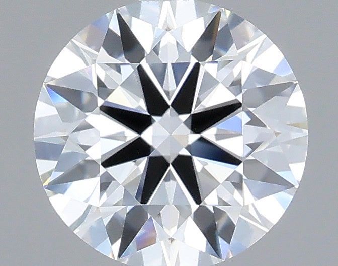 1.09 Carat Round Shaped, Ideal Cut, D Color, VVS2 Clarity, IGI Certified Lab Grown Diamond