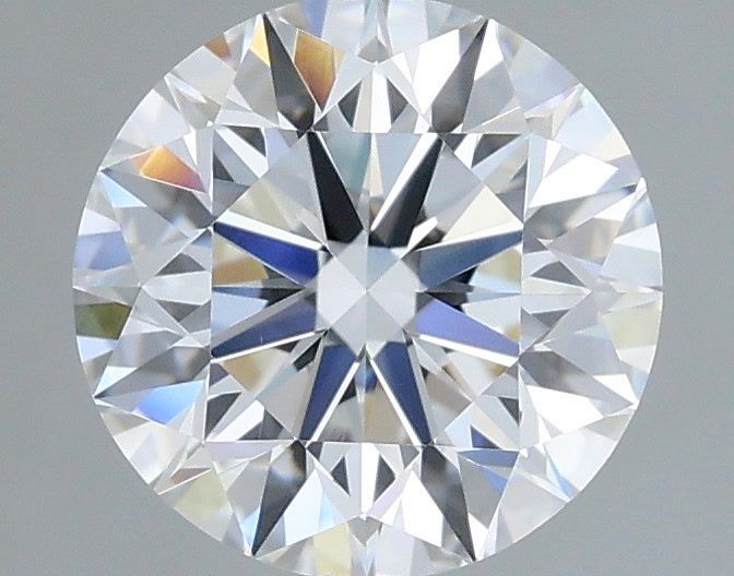 1.38 Carat Round Shaped, Excellent Cut, D Color, VVS2 Clarity, IGI Certified Lab Grown Diamond