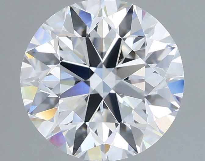 1.38 Carat Round Shaped, Excellent Cut, D Color, VS1 Clarity, IGI Certified Lab Grown Diamond