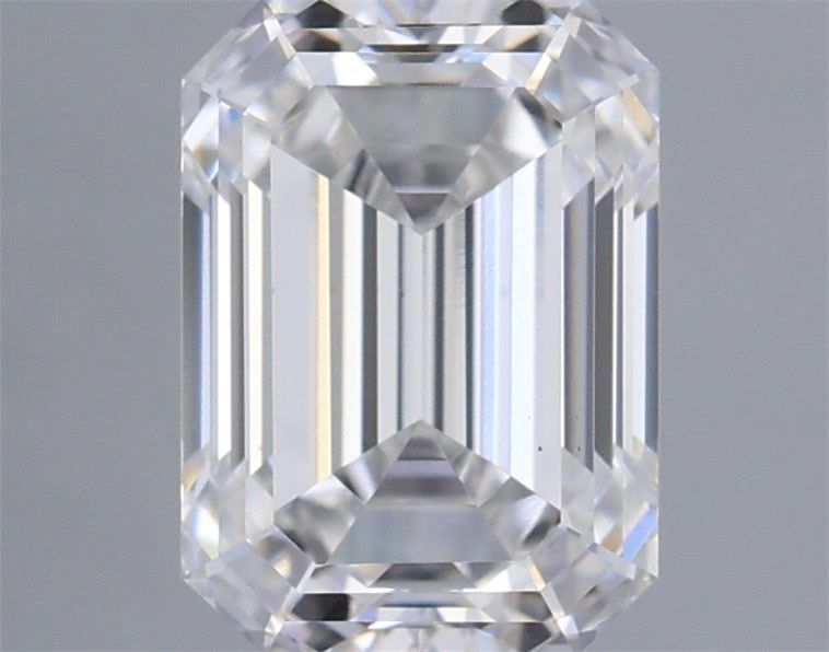 0.98 Carat Emerald Shaped, Ideal Cut, E Color, VS1 Clarity, IGI Certified Lab Grown Diamond