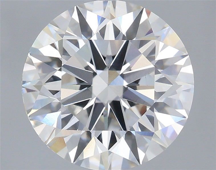 3.06 Carat Round Shaped, Ideal Cut, F Color, VVS2 Clarity, IGI Certified Lab Grown Diamond