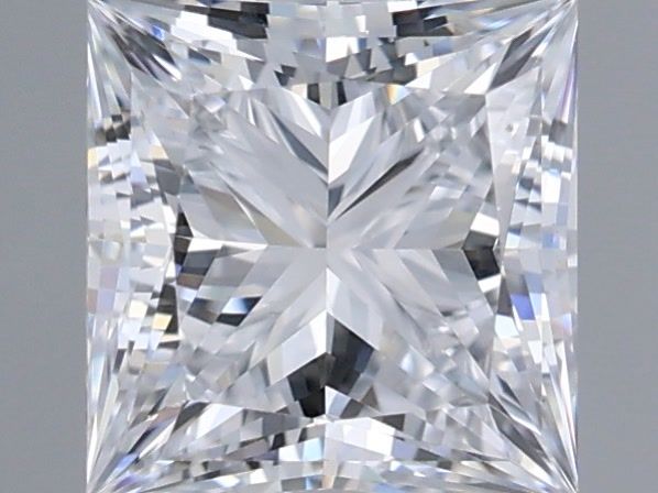 1.04 Carat Princess Shaped, Ideal Cut, E Color, VVS2 Clarity, IGI Certified Lab Grown Diamond