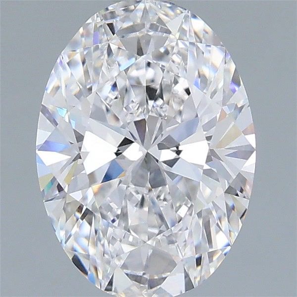 1.97 Carat Oval Shaped, Very Good Cut, D Color, VS1 Clarity, IGI Certified Lab Grown Diamond