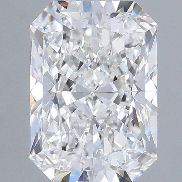 1.53 Carat Radiant Shaped, Very Good Cut, E Color, IF Clarity, IGI Certified Lab Grown Diamond