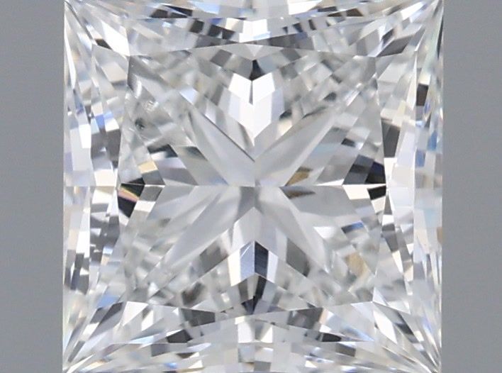 1.64 Carat Princess Shaped, Very Good Cut, E Color, VVS2 Clarity, IGI Certified Lab Grown Diamond