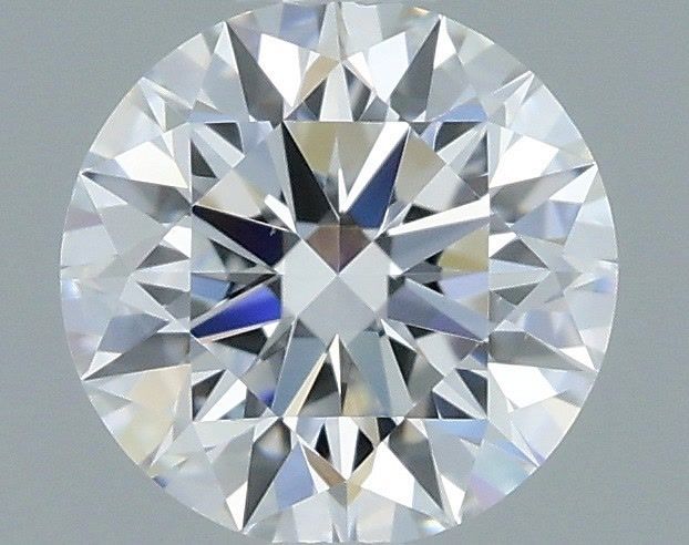0.53 Carat Round Shaped, Ideal Cut, D Color, VS1 Clarity, IGI Certified Lab Grown Diamond