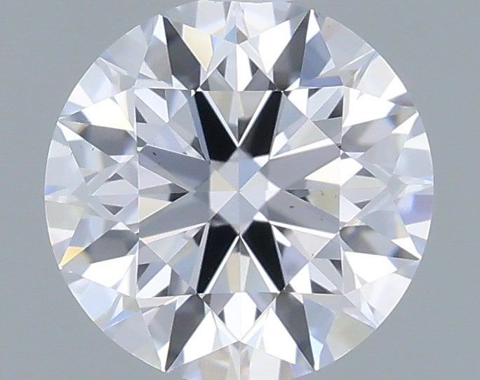0.51 Carat Round Shaped, Ideal Cut, D Color, VS2 Clarity, IGI Certified Lab Grown Diamond