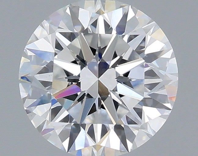 1.24 Carat Round Shaped, Very Good Cut, D Color, VS1 Clarity, IGI Certified Lab Grown Diamond