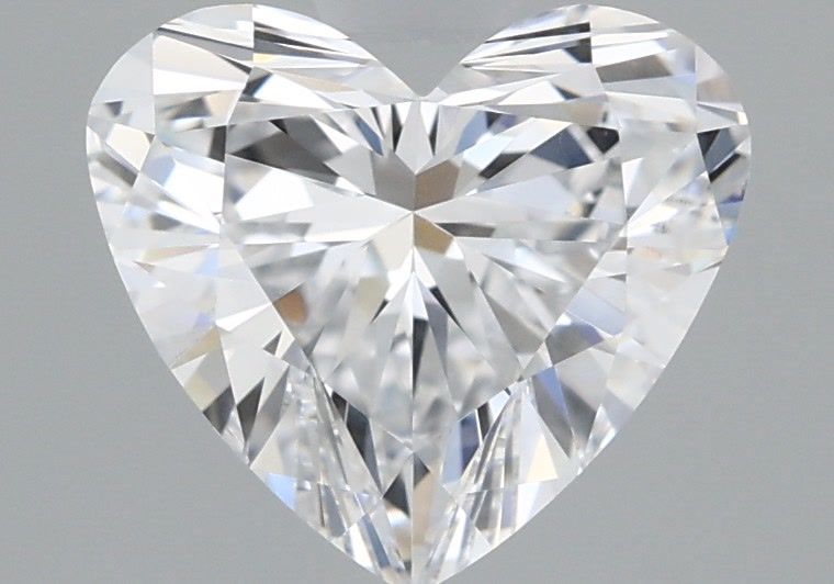 1.54 Carat Heart Shaped, Ideal Cut, E Color, IF Clarity, IGI Certified Lab Grown Diamond