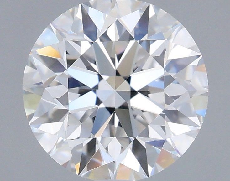 1.35 Carat Round Shaped, Excellent Cut, D Color, VVS2 Clarity, IGI Certified Lab Grown Diamond
