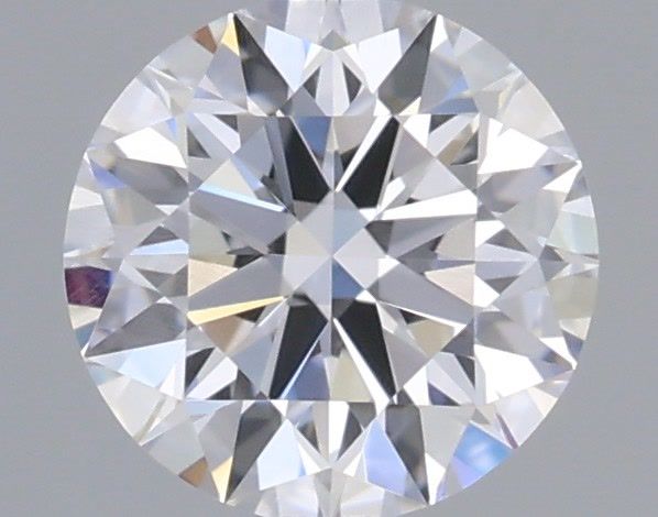 0.53 Carat Round Shaped, Ideal Cut, D Color, VS2 Clarity, IGI Certified Lab Grown Diamond