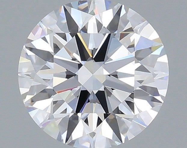 1.55 Carat Round Shaped, Ideal Cut, D Color, VVS2 Clarity, IGI Certified Lab Grown Diamond