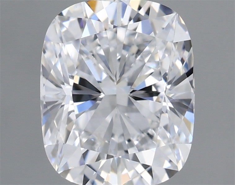 1.01 Carat Cushion Shaped, Ideal Cut, D Color, VVS2 Clarity, IGI Certified Lab Grown Diamond
