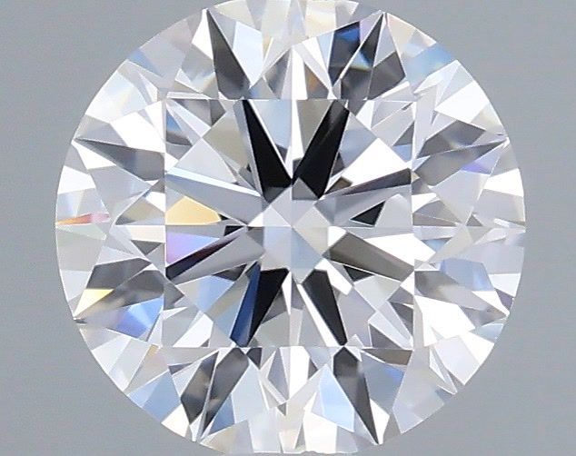 1.02 Carat Round Shaped, Ideal Cut, D Color, VVS2 Clarity, IGI Certified Lab Grown Diamond