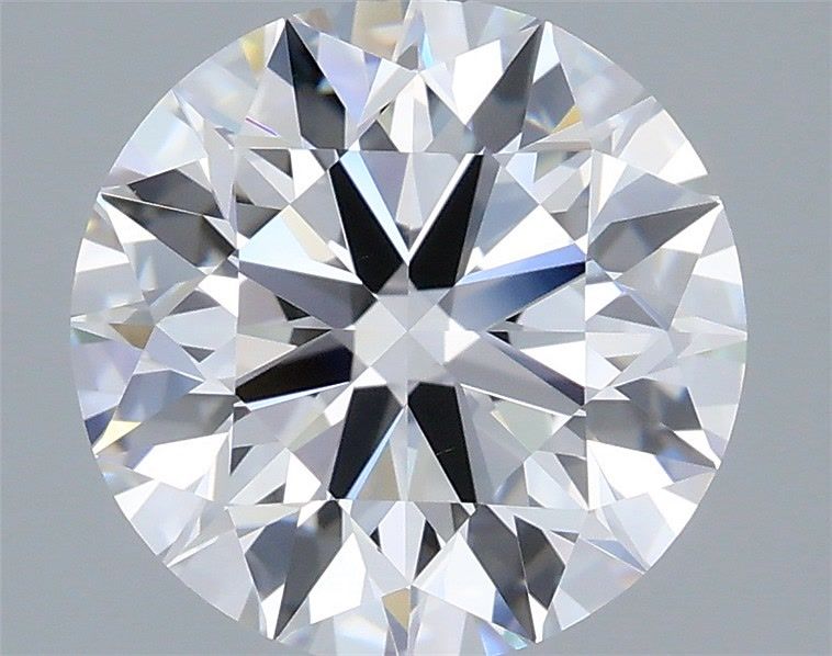 2.71 Carat Round Shaped, Ideal Cut, E Color, VVS2 Clarity, IGI Certified Lab Grown Diamond