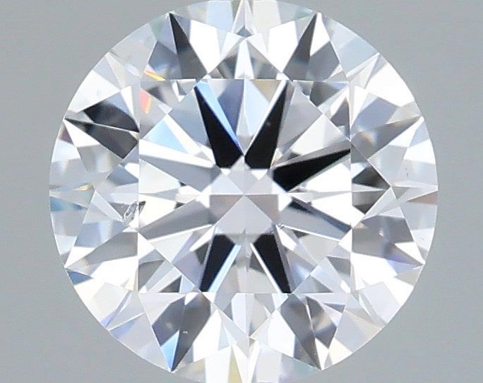 1.77 Carat Round Shaped, Excellent Cut, D Color, SI1 Clarity, IGI Certified Lab Grown Diamond