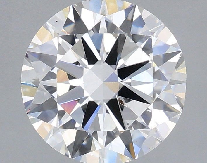2.01 Carat Round Shaped, Excellent Cut, F Color, VS1 Clarity, IGI Certified Lab Grown Diamond