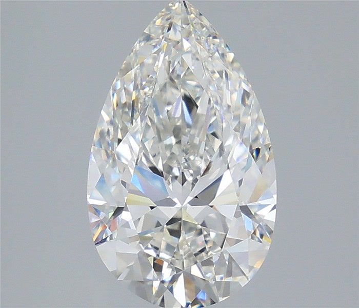 3.31 Carat Pear Shaped, Very Good Cut, G Color, VS1 Clarity, IGI Certified Lab Grown Diamond