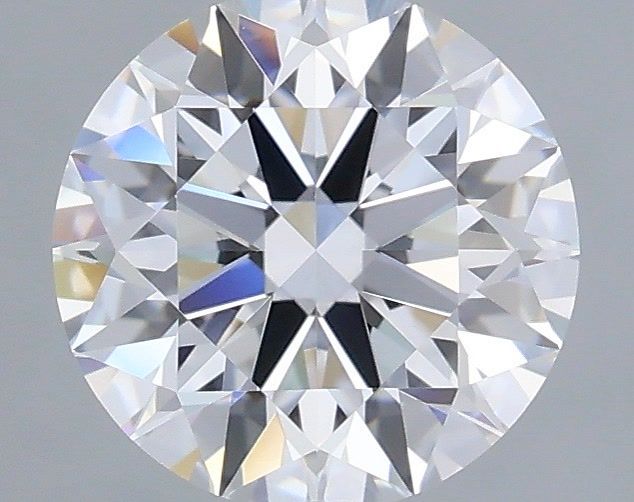 1.04 Carat Round Shaped, Ideal Cut, D Color, VVS2 Clarity, IGI Certified Lab Grown Diamond