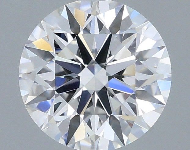 0.47 Carat Round Shaped, Ideal Cut, D Color, VVS2 Clarity, IGI Certified Lab Grown Diamond