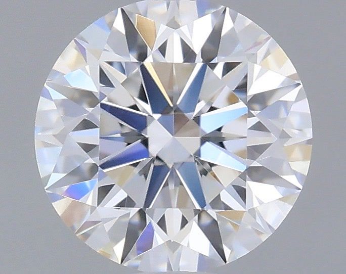 0.63 Carat Round Shaped, Ideal Cut, D Color, VVS2 Clarity, IGI Certified Lab Grown Diamond