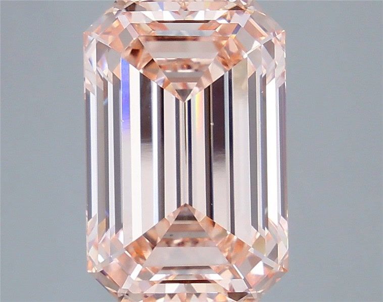 6.06 Carat Emerald Shaped, Ideal Cut, VS1 Clarity, IGI Certified Lab Grown Diamond