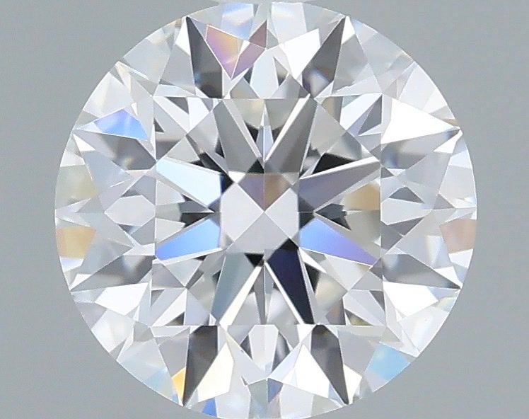 1.27 Carat Round Shaped, Ideal Cut, D Color, VVS2 Clarity, IGI Certified Lab Grown Diamond