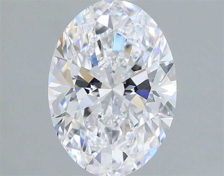 1.53 Carat Oval Shaped, Ideal Cut, D Color, VS1 Clarity, IGI Certified Lab Grown Diamond