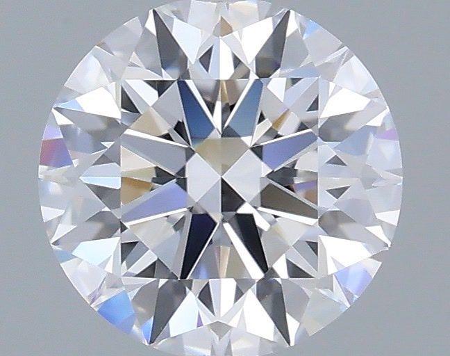 1.09 Carat Round Shaped, Ideal Cut, D Color, VVS2 Clarity, IGI Certified Lab Grown Diamond